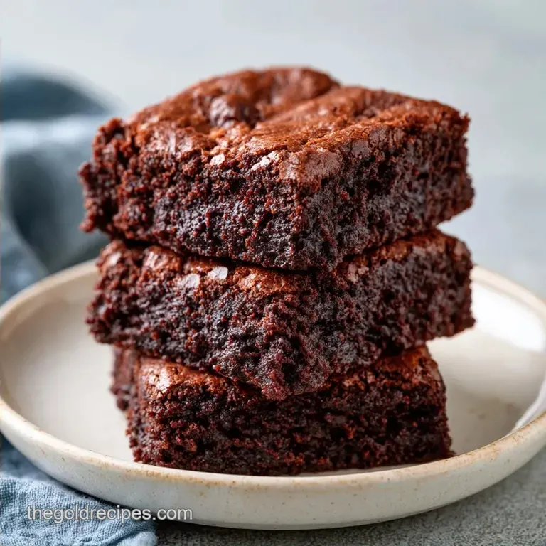 Guilt-Free Fudgy Zucchini Brownies