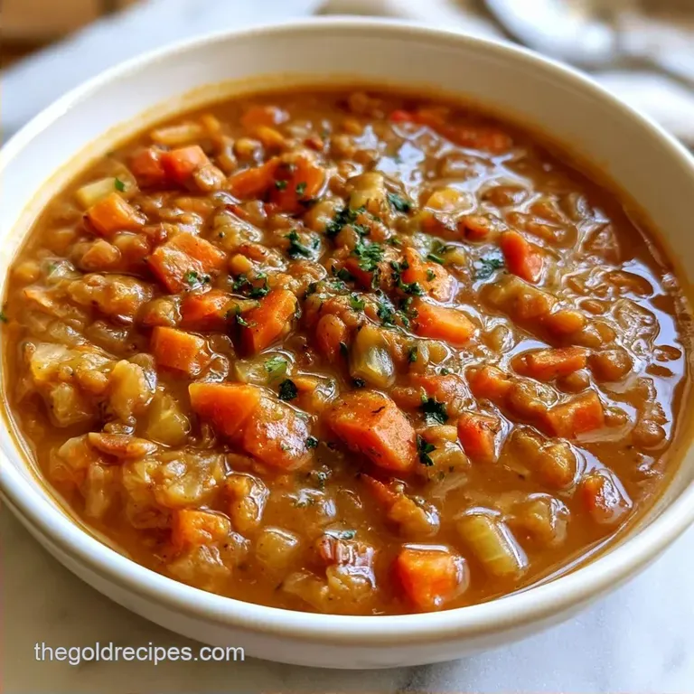Heart-Healthy Lentil Soup