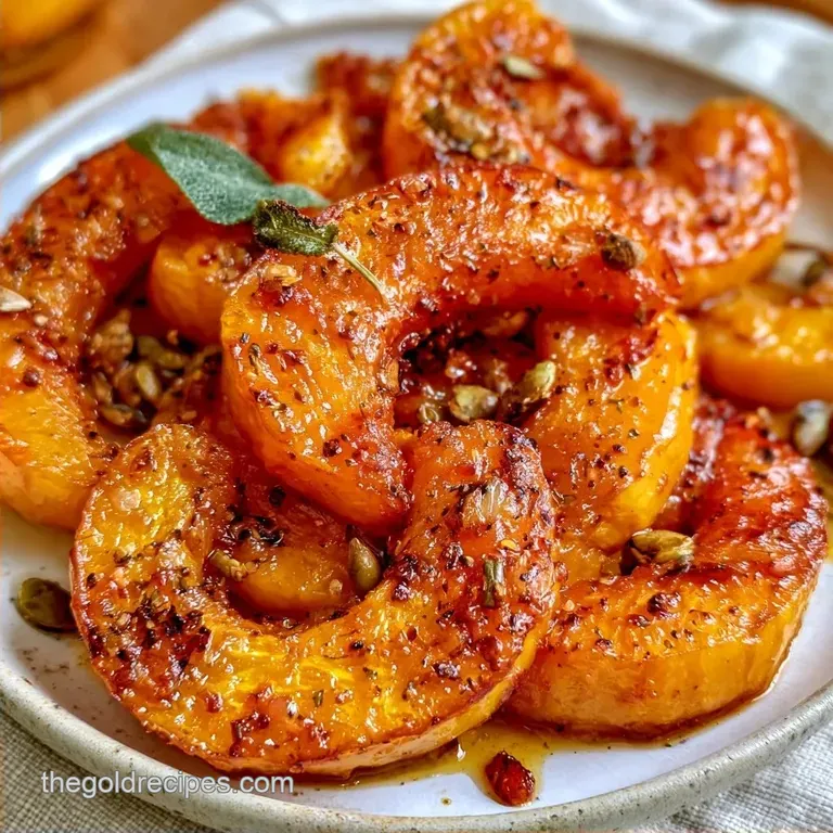 Maple-Roasted Fall Squash Side Dish