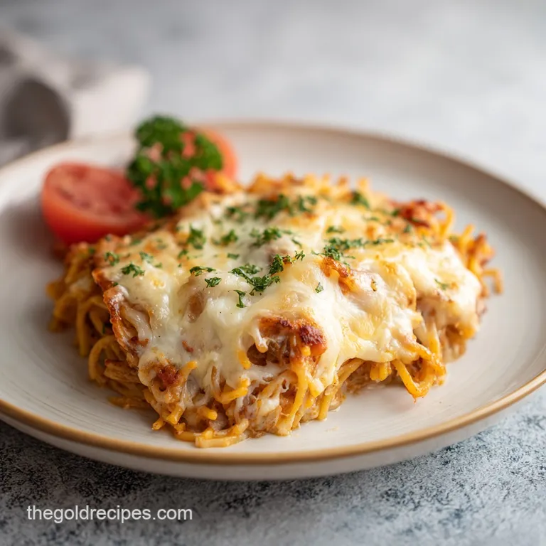 Million Dollar Spaghetti: Cheesy Pasta Casserole