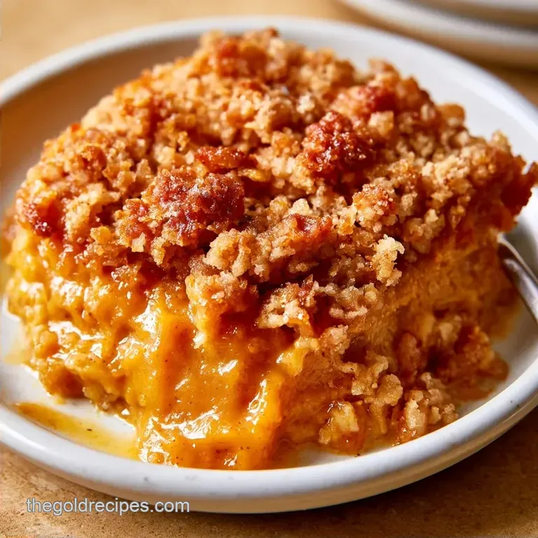 Pumpkin Dump Cake with Pumpkin Puree