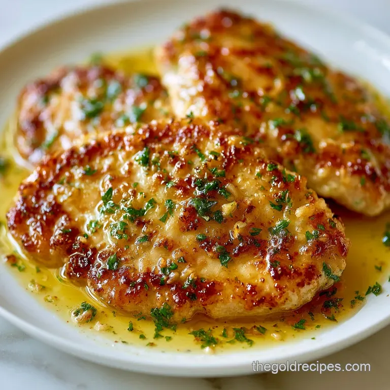 Quick Garlic Butter Chicken: Golden and Juicy