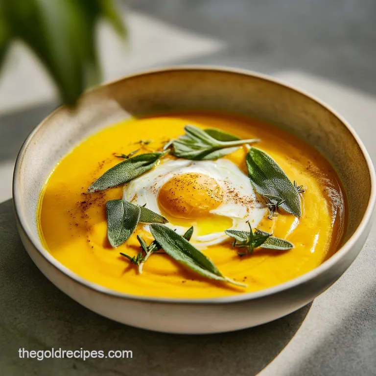 Sage Roasted Butternut Squash Soup
