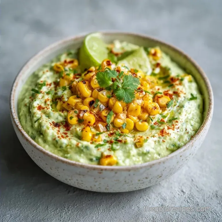 Summer Corn & Avocado Dip: Smoky and Fresh