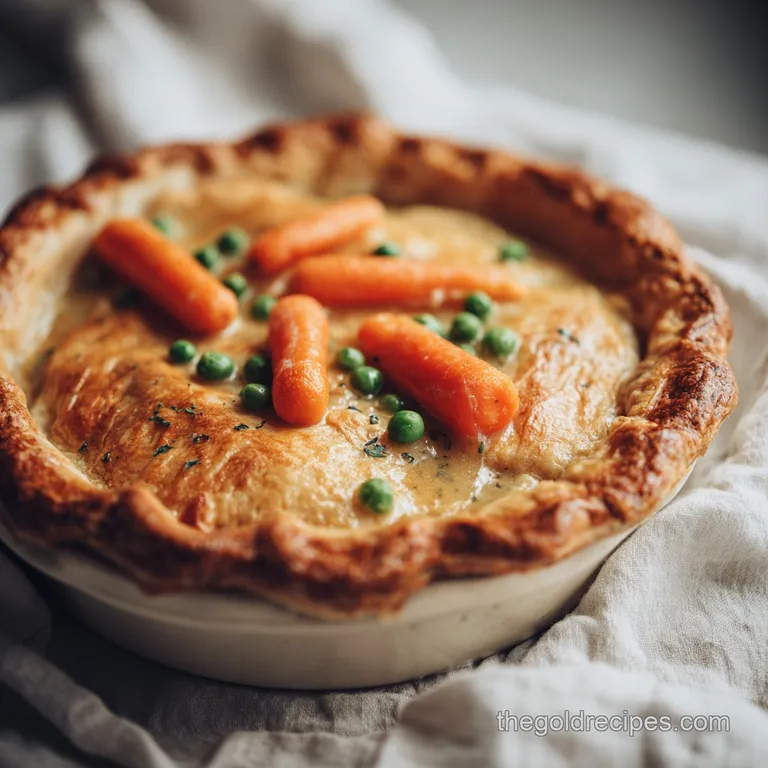 Tasty Chicken Pot Pie Casserole: Golden and Fluffy