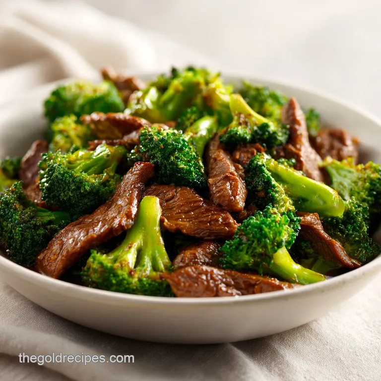 Beef and Broccoli Stir Fry