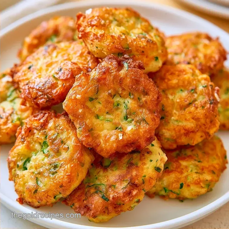 Crispy Zucchini Fritters Air Fryer